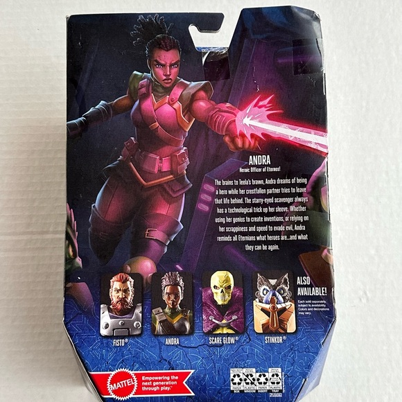 Masters of the Universe Masterverse Andra Action Figure with Accessories - Picture 3 of 7